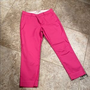 Banana Republic hot pink pants❤️